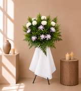 Ruby Condolences Flower Stand