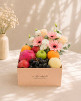 Flora's Bounty Flowers & Fruit Box