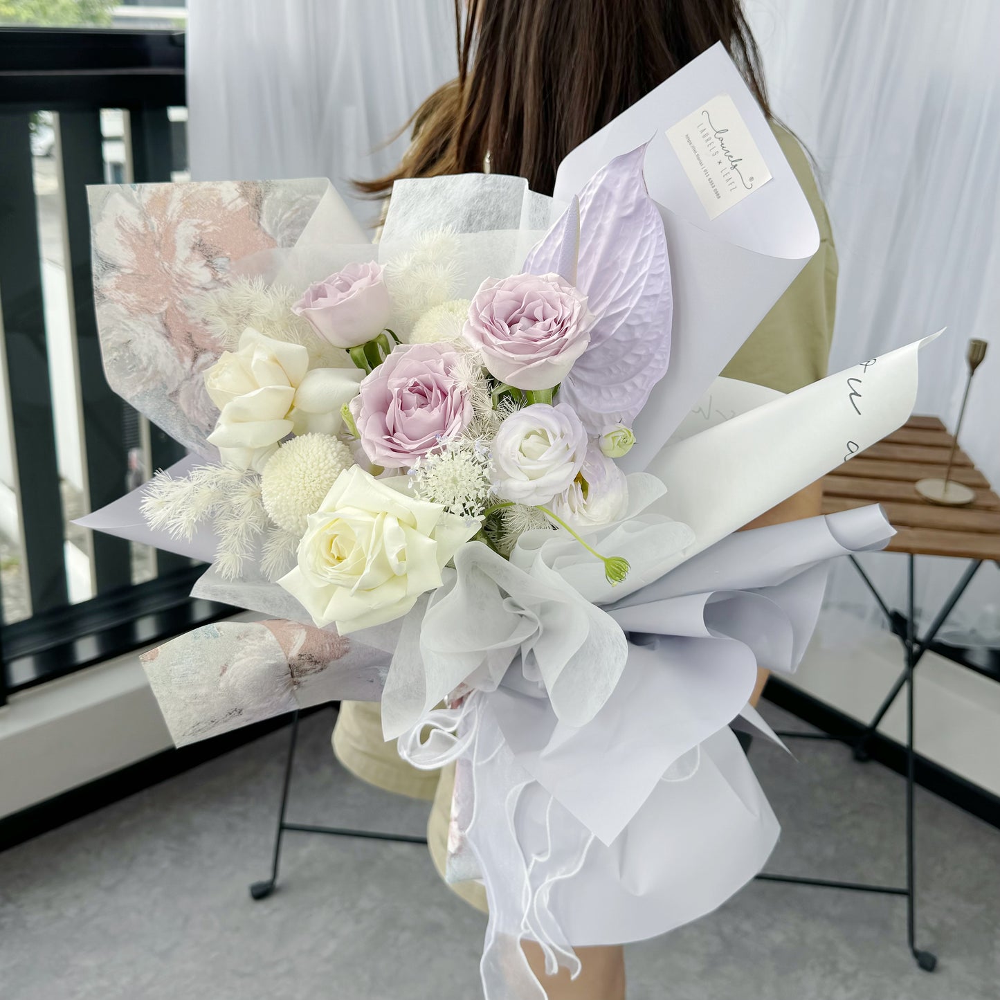 Lilac Mermaid Flower Bouquet