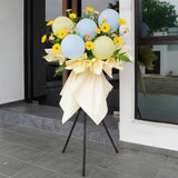 Golden Rise Grand Opening Flower Balloon Stand