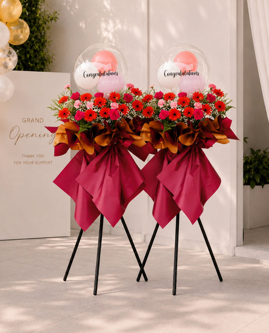 Victory Bloom Grand Opening Flower Stand