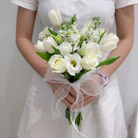 Sloane Tulip Bridal Bouquet