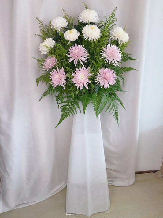 Ruby Condolences Flower Stand