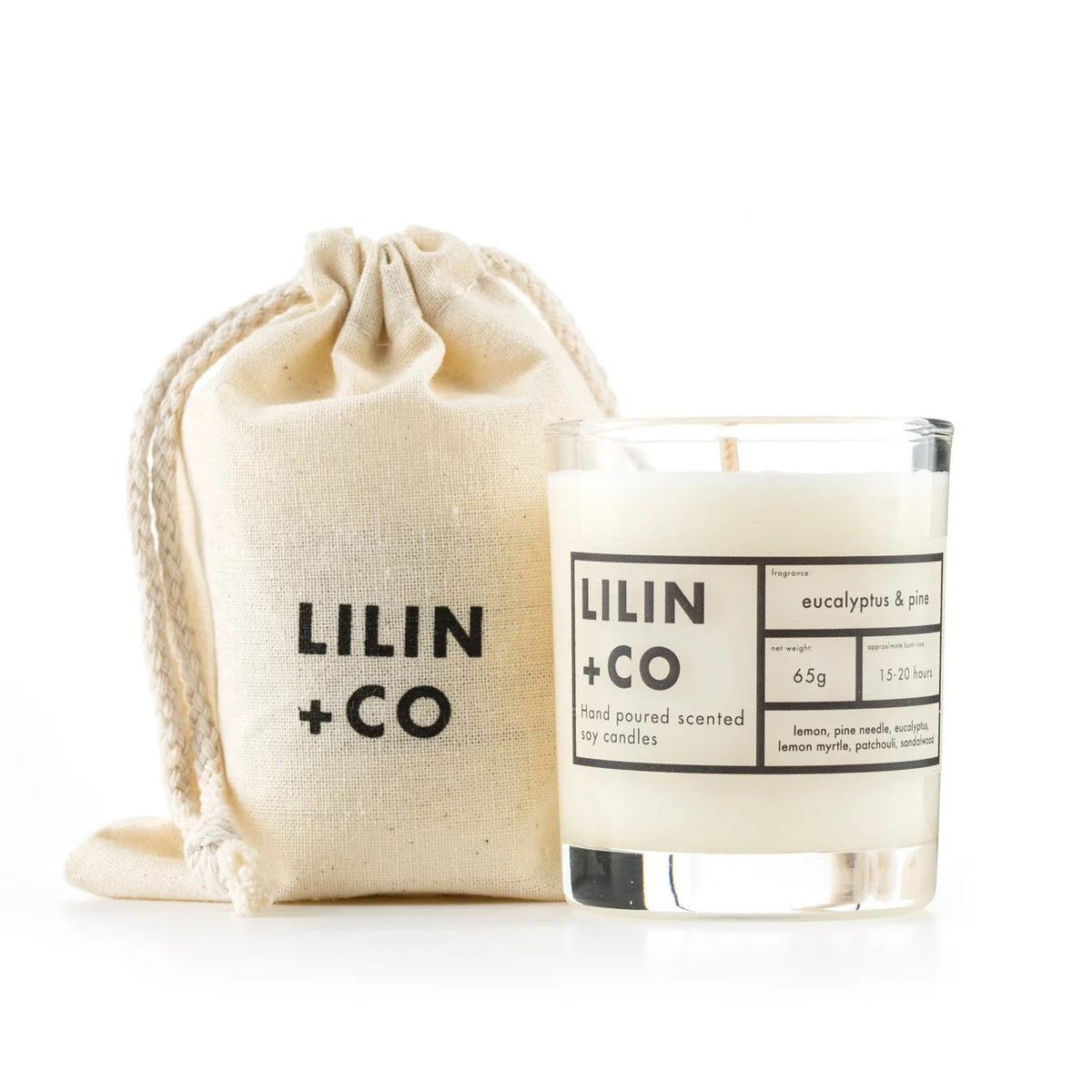 Eucalyptus & Pine Candle by LILIN + CO