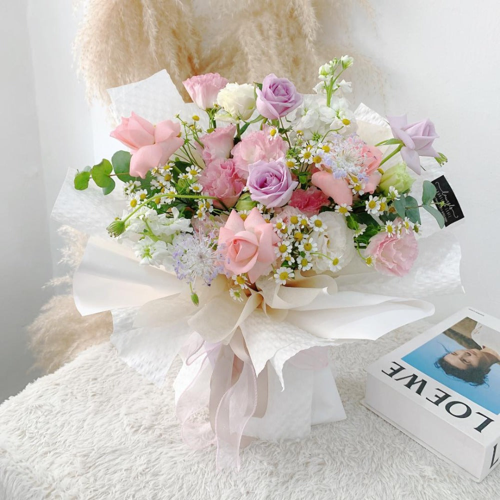 Aura Mix Bouquet (Fresh Flower) | Laurels & Leafz