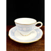 Noritake Lacewood Gold Fine Porcelain Cup & Saucer (Made in Japan) | Laurels & Leafz