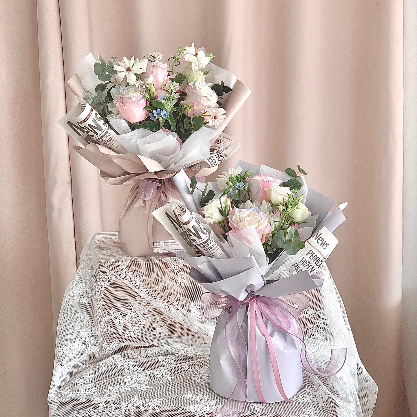 花束与花盒花艺兴趣班 Flower Bouquet & Flower Box Hobby Class