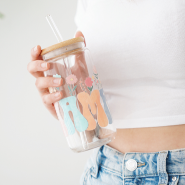 Mama Glass Cup | Laurels & Leafz