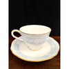 Noritake Lacewood Gold Fine Porcelain Cup & Saucer (Made in Japan) | Laurels & Leafz
