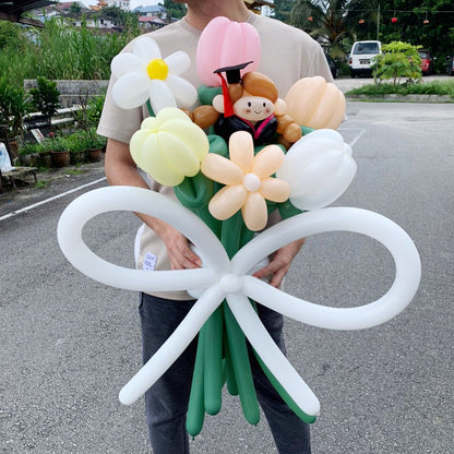 Graduation Balloon Flower Bouquet