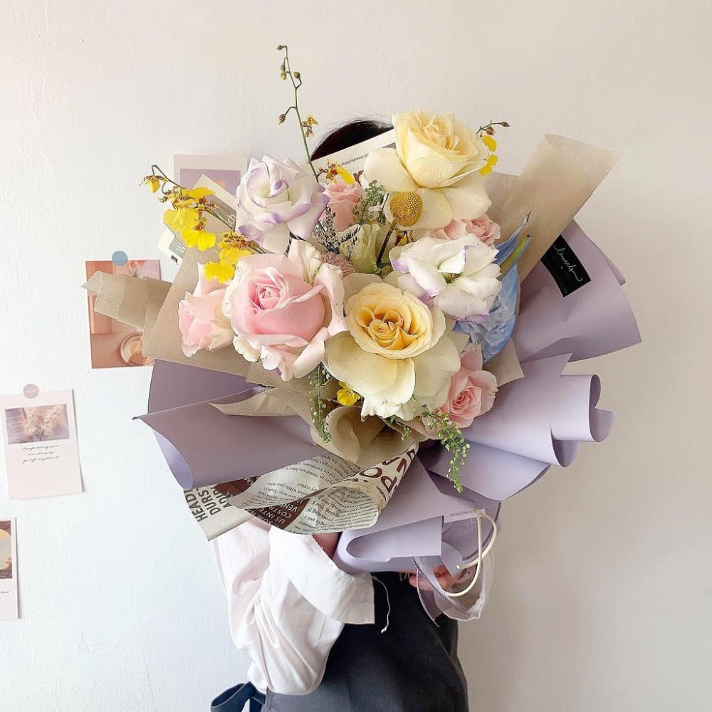 Flower Bouquet Hobby Class 花艺花束兴趣 | Laurels & Leafz