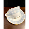 Noritake Lacewood Gold Fine Porcelain Cup & Saucer (Made in Japan) | Laurels & Leafz