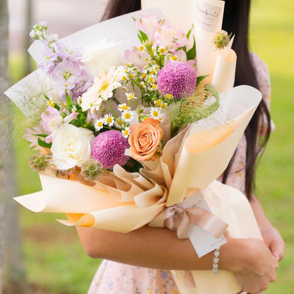 Bom Flower Bouquet Laurels & Leafz