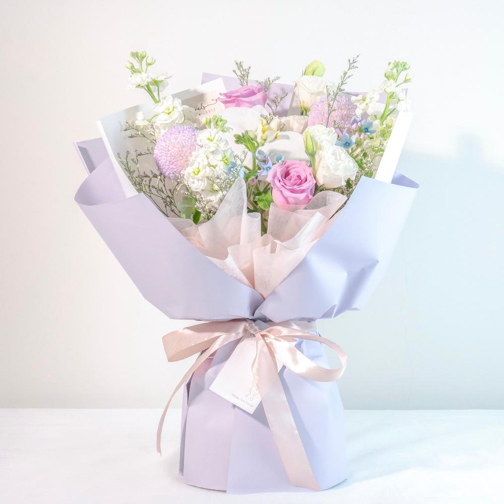 Mirae Flower Bouquet Laurels & Leafz