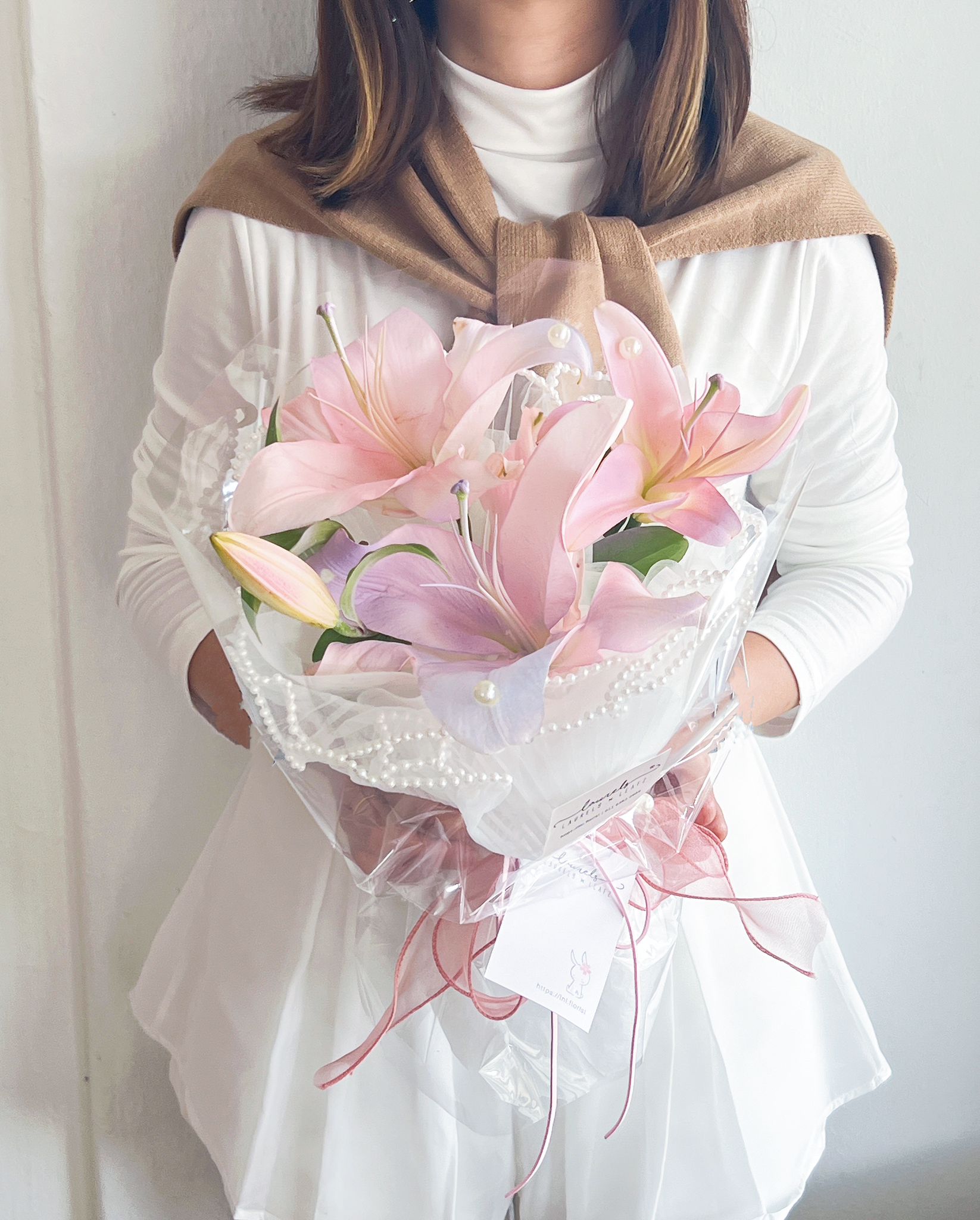 Valentine's Day Special Promotion - Aurora Lily Bouquet | LnL Florist
