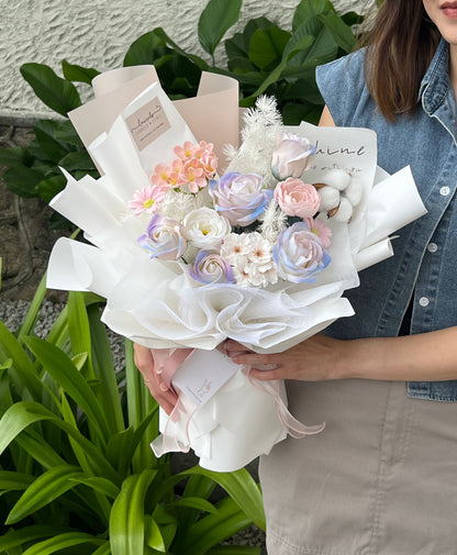 Valentine's Day Special Promotion - Aurora Soap Flower Bouquet | LnL Florist