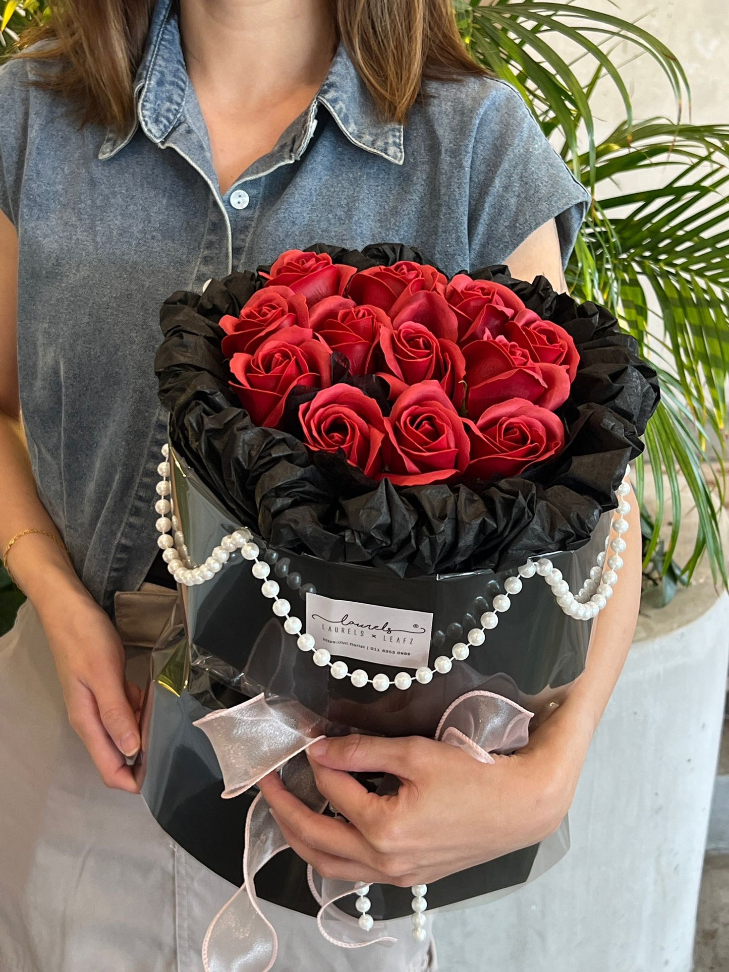 Valentine's Day Special Promotion - Black Romance Rose Bouquet | LnL Florist