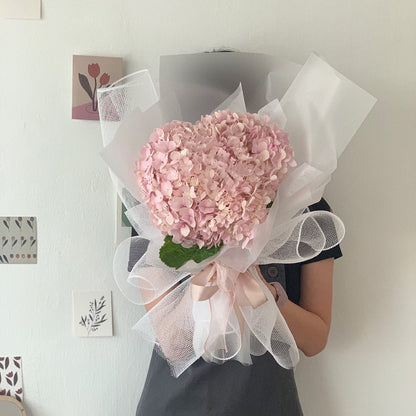 Valentine's Day Special Promotion - Blissful Hydrangea Bouquet | LnL Florist
