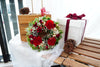 Jingle Blooms Christmas Wreath