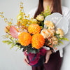 Golden Blessing Chinese New Year Flower Box