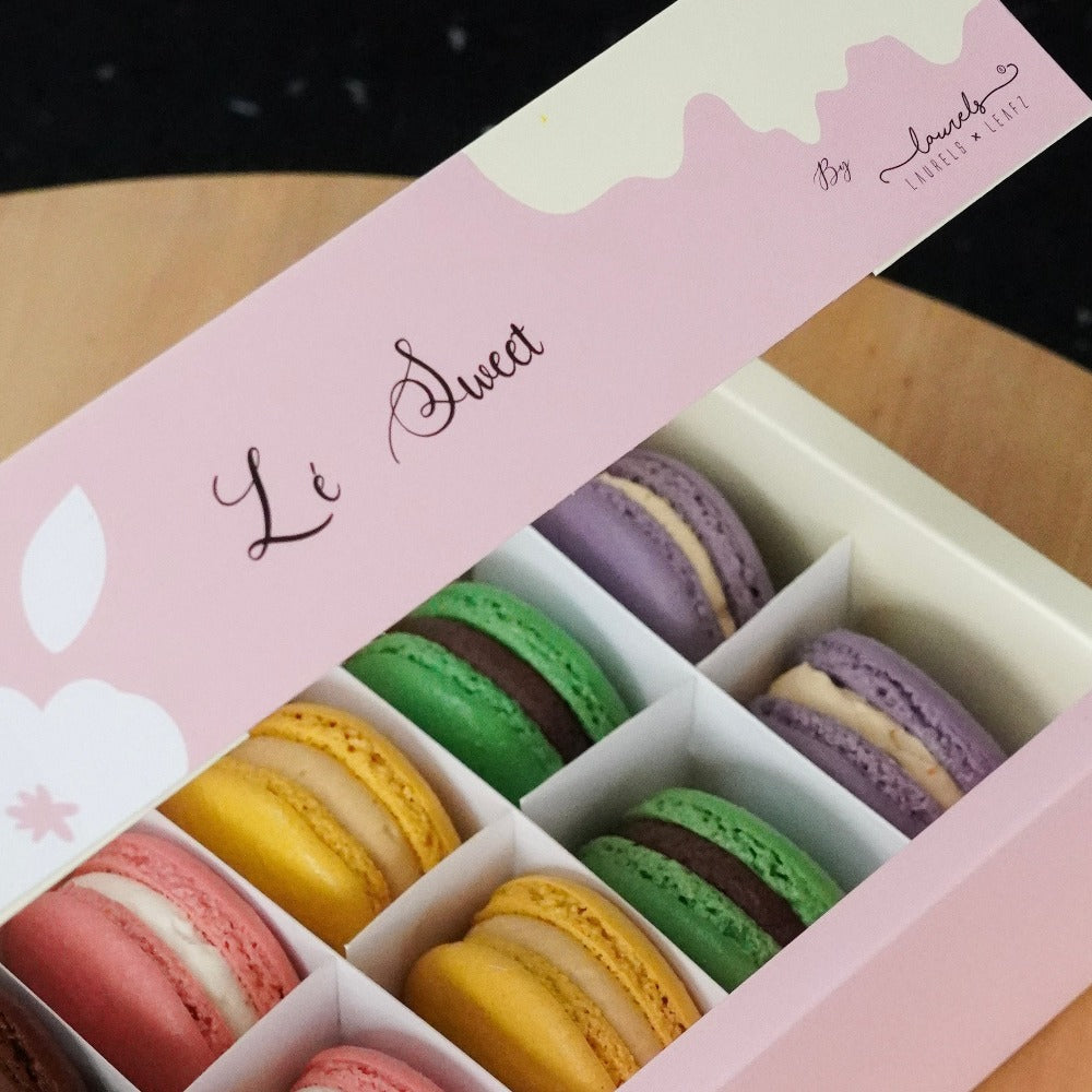 Le Sweet Mixed Macarons | Laurels & Leafz