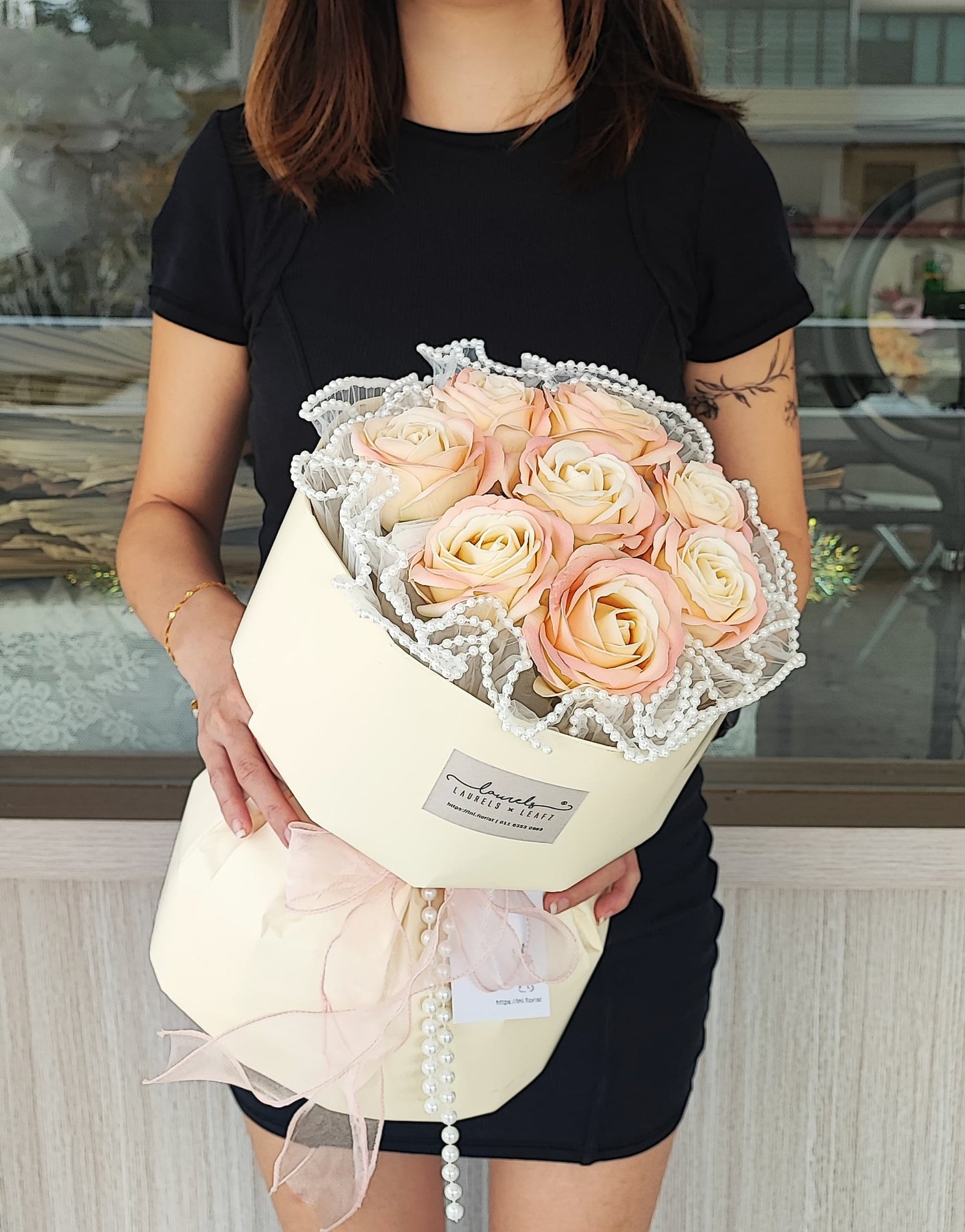 Valentine's Day Special Promotion - Darling Soap Rose Bouquet | LnL Florist