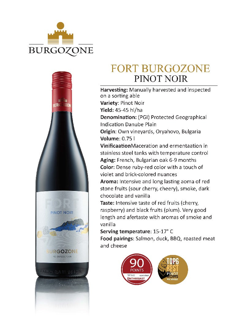 Fort Burgozone Pinot Noir 750ML