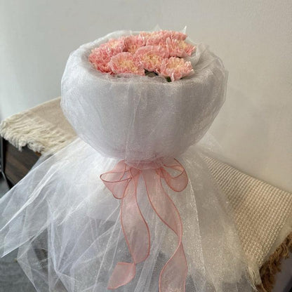 MD2024 Aubree carnation bouquet | Laurels & Leafz