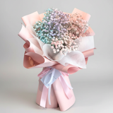 Rainbow Baby Breath Bouquet