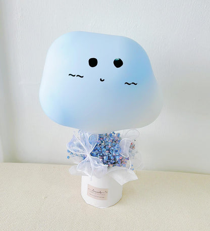 Valentine's Day Special Promotion - Little Cloud Baby Breath Balloon Flower Box | LnL Florist