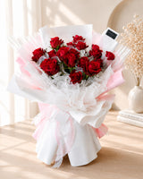 Love You 21 Red Rose