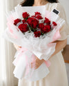 Love You 21 Red Rose