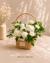 Mosswood Haven Condolences Flower Basket