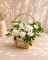 Mosswood Haven Condolences Flower Basket