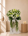 Peaceful Condolences Flower Stand