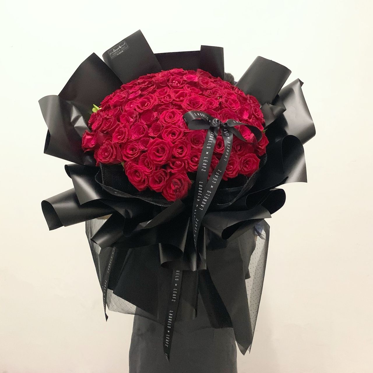 Red Passion 99 Rose Flower Bouquet | LnL Florist