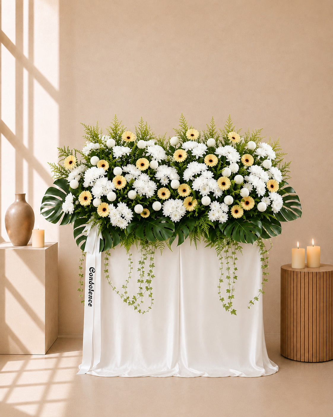 Remembrance Condolences Flower Stand
