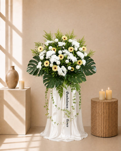 Remembrance Condolences Flower Stand