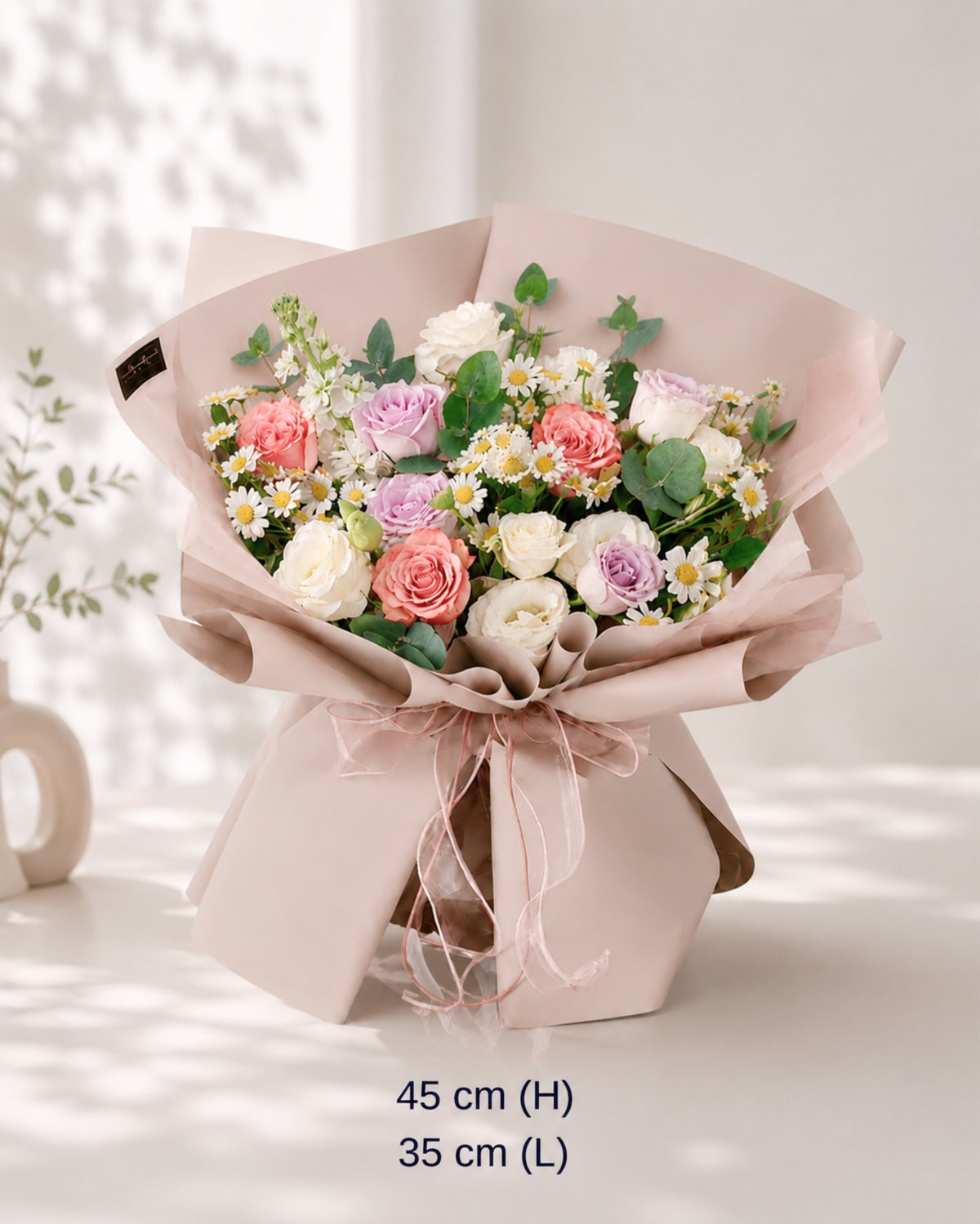Rowena Cappuccino Flower Bouquet