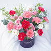 Cleo Carnation Flower Box (MD)