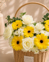 Serenity Grove Condolences Flower Basket