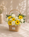 Serenity Grove Condolences Flower Basket