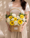 Serenity Grove Condolences Flower Basket