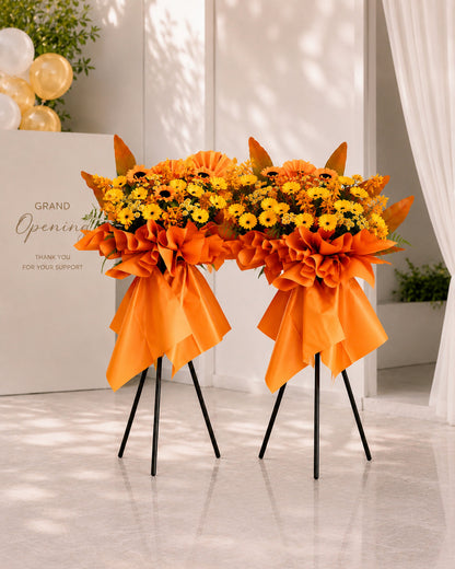 Shine Bright Grand Opening Flower Stand
