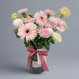 Daisy Mix Flower Vase