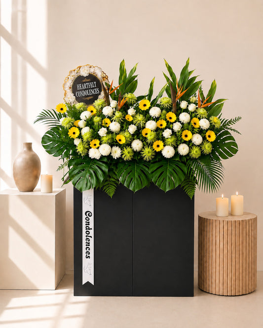 Tribute  Condolences Flower Stand