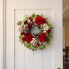 Jingle Blooms Christmas Wreath