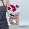 Embroider Soap Flower Bouquet - Intricate artistic beauty, handcrafted soap flowers exquisite details, luxury 2-3 years KL Johor