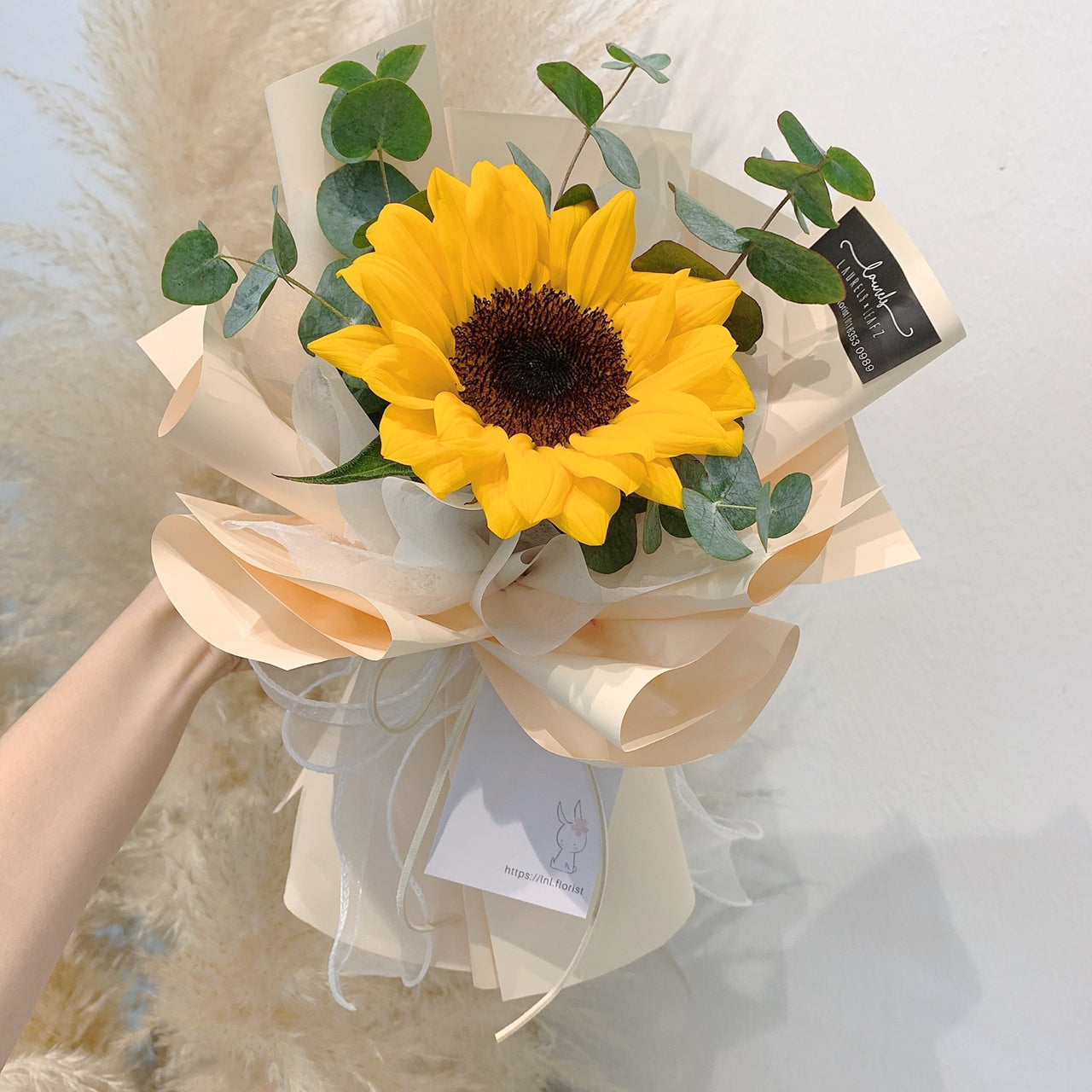 Dark Romance Sunflower Bouquet