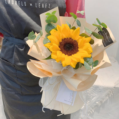Dark Romance Sunflower Bouquet